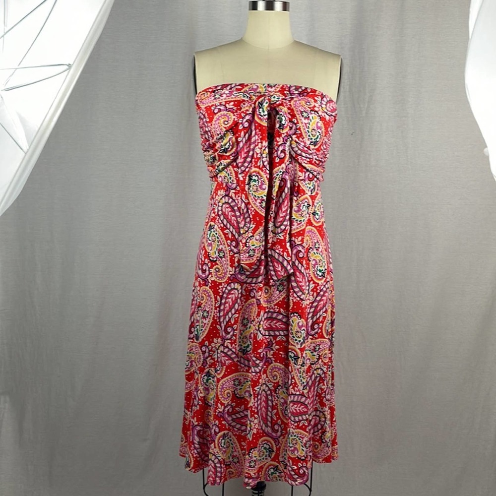 Boden Lilah Multi-Way Knit Floral Dress - Picture 3 of 11